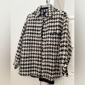 Anine Bing Houndstooth Sloan Jacket